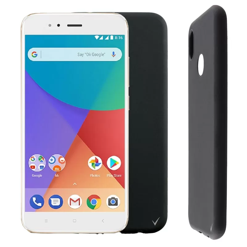 VOLTE-TEL SILICON TPU ΘΗΚΗ XIAOMI MI A1 5.5in  CAMERA GUARD BLACK