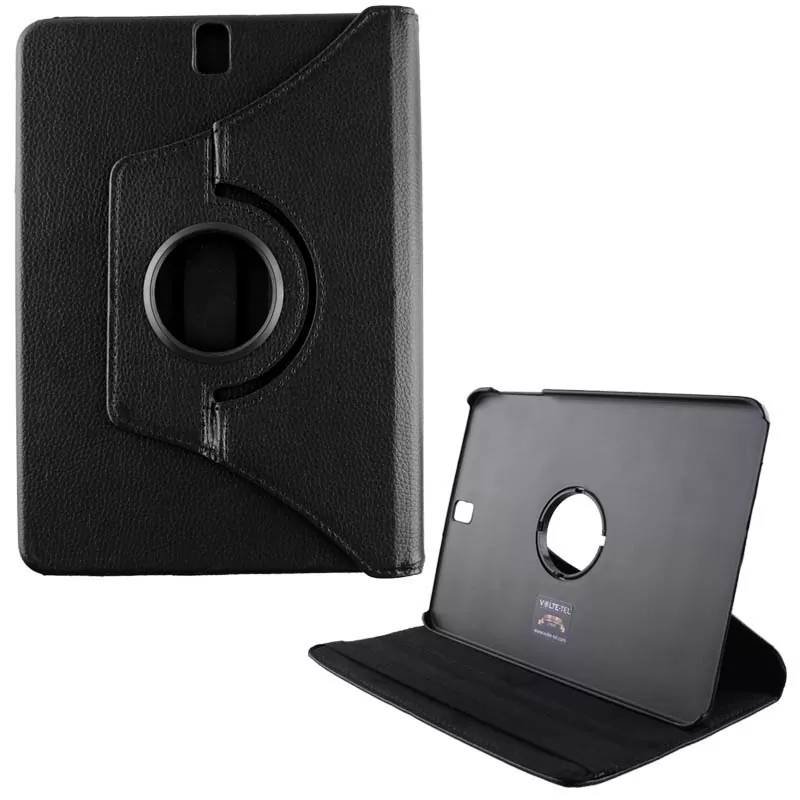 VOLTE-TEL LEATHER BOOK ROTATING STAND ΘΗΚΗ SAMSUNG T830/T835 TAB S4 10.5in BLACK
