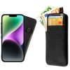 IDOL 1991 ΘΗΚΗ IPHONE 14 PLUS 6.7" ANTI-RFID LEATHER SMART WALLET CAMERA GUARD BLACK