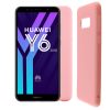 VOLTE-TEL SILICON TPU ΘΗΚΗ HUAWEI Y6 2018/Y6 PRIME 2018/HONOR 7A 5.7in  CAMERA GUARD PINK