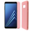 VOLTE-TEL SILICON TPU ΘΗΚΗ SAMSUNG A8 2018 A530 5.6in  CAMERA GUARD PINK