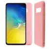 VOLTE-TEL SILICON TPU ΘΗΚΗ SAMSUNG S10e G970 5.8in  CAMERA GUARD PINK