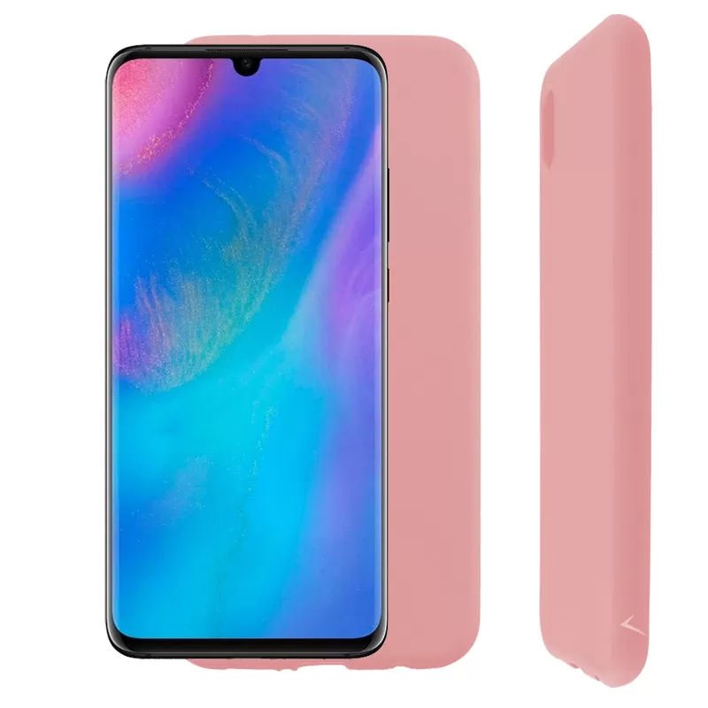 VOLTE-TEL SILICON TPU ΘΗΚΗ HUAWEI P30 PRO 6.47in  CAMERA GUARD PINK