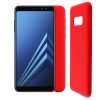 VOLTE-TEL SILICON TPU ΘΗΚΗ SAMSUNG A8 2018 A530 5.6in  CAMERA GUARD RED