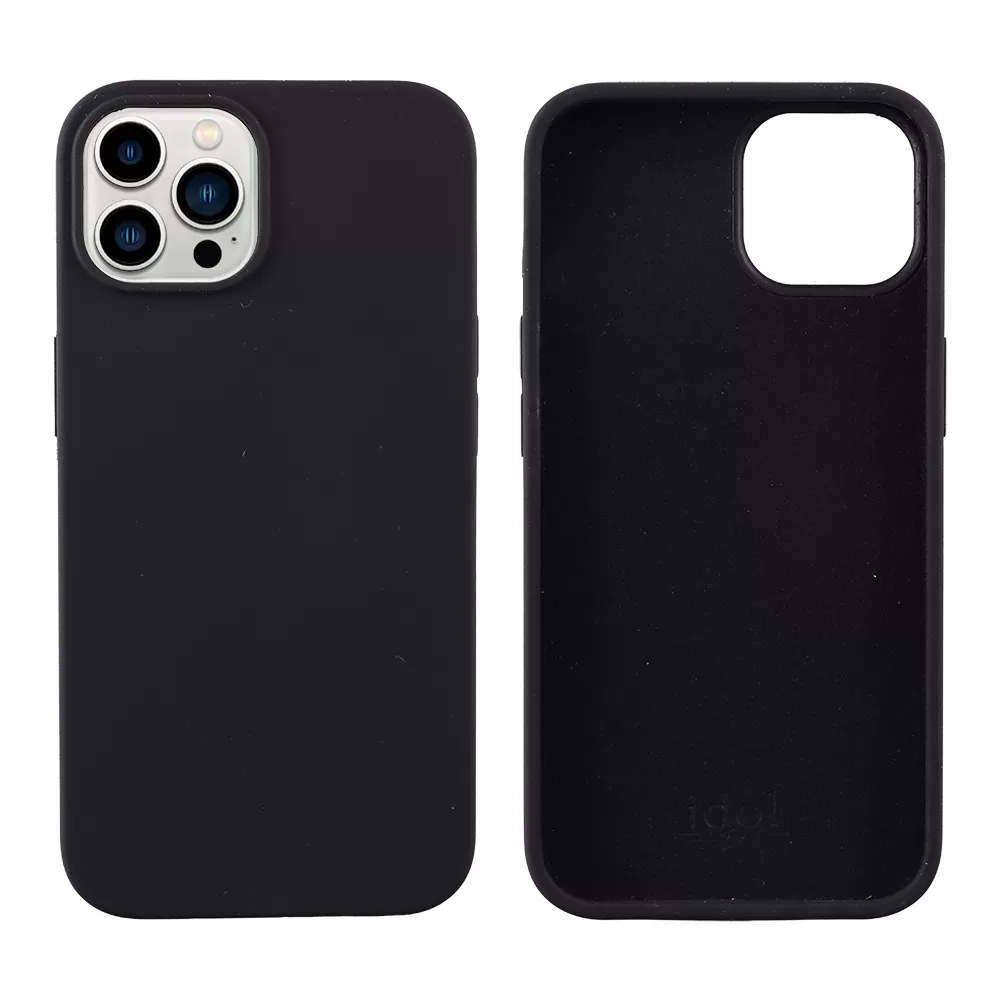 IDOL 1991 VELVET ELITE TPU ΘΗΚΗ IPHONE 14 6.1in  4 SIDE CAMERA GUARD BLACK