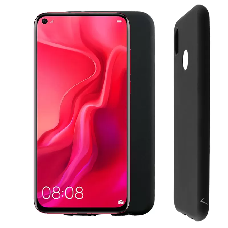 VOLTE-TEL SILICON TPU ΘΗΚΗ HUAWEI NOVA 4 6.4in  CAMERA GUARD BLACK