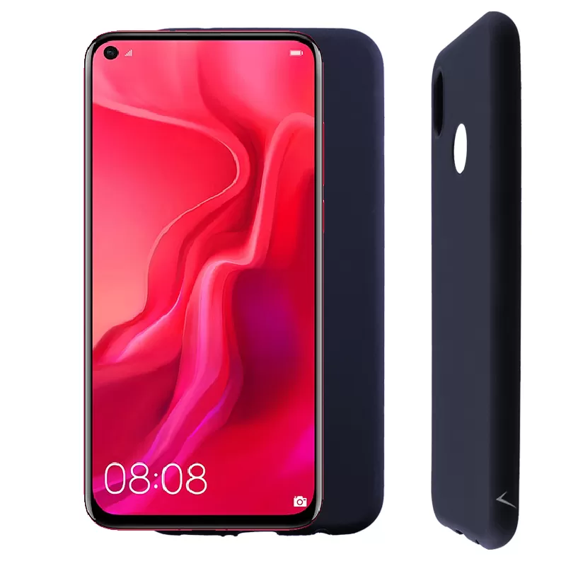 VOLTE-TEL SILICON TPU ΘΗΚΗ HUAWEI NOVA 4 6.4in  CAMERA GUARD BLUE