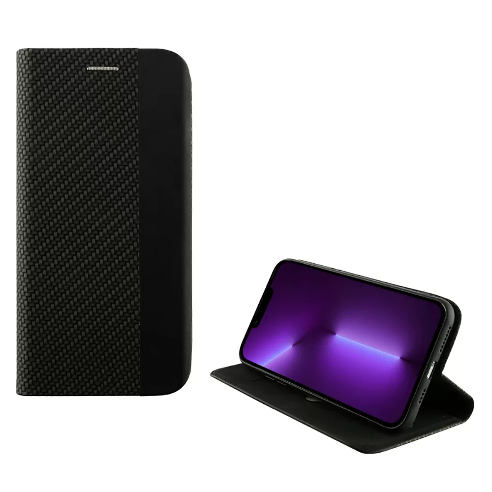 IDOL 1991 ELITE ΘΗΚΗ IPHONE 14 PRO 6.1in  ANTI-RFID BOOK STAND BLACK