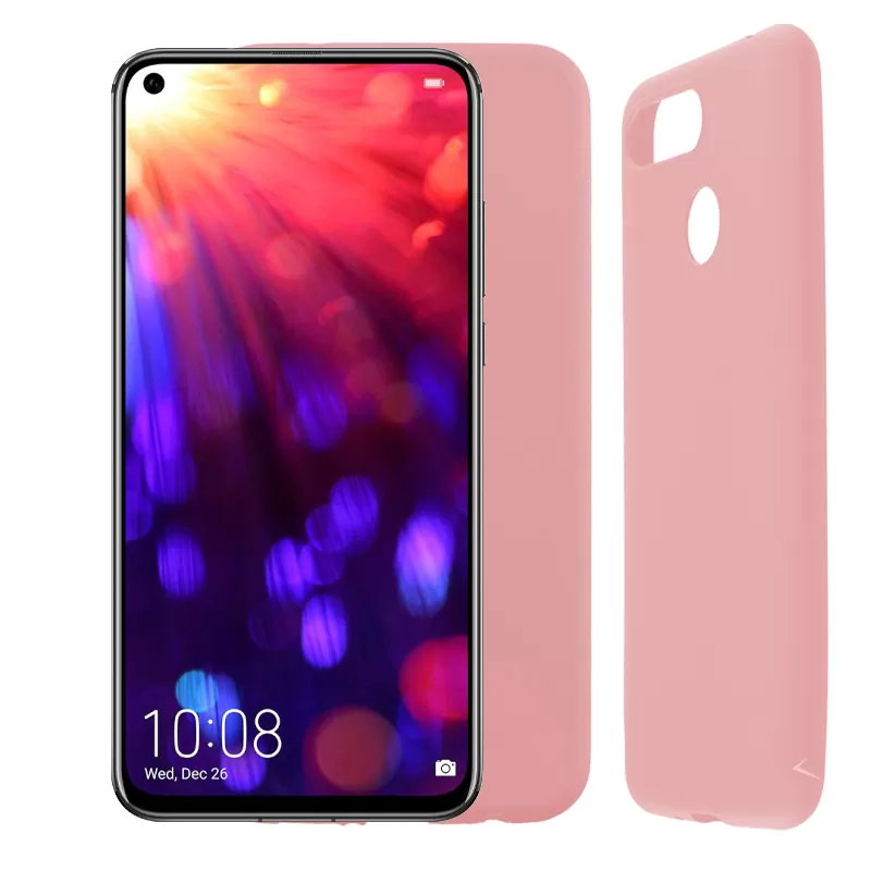 VOLTE-TEL SILICON TPU ΘΗΚΗ HONOR VIEW 20 6.4in  CAMERA GUARD PINK