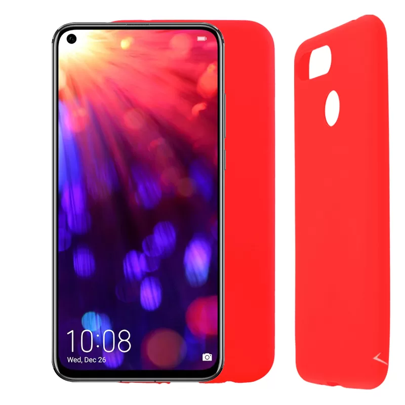 VOLTE-TEL SILICON TPU ΘΗΚΗ HONOR VIEW 20 6.4in  CAMERA GUARD RED