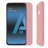 VOLTE-TEL SILICON TPU ΘΗΚΗ SAMSUNG A40 A405 5.9in  CAMERA GUARD PINK