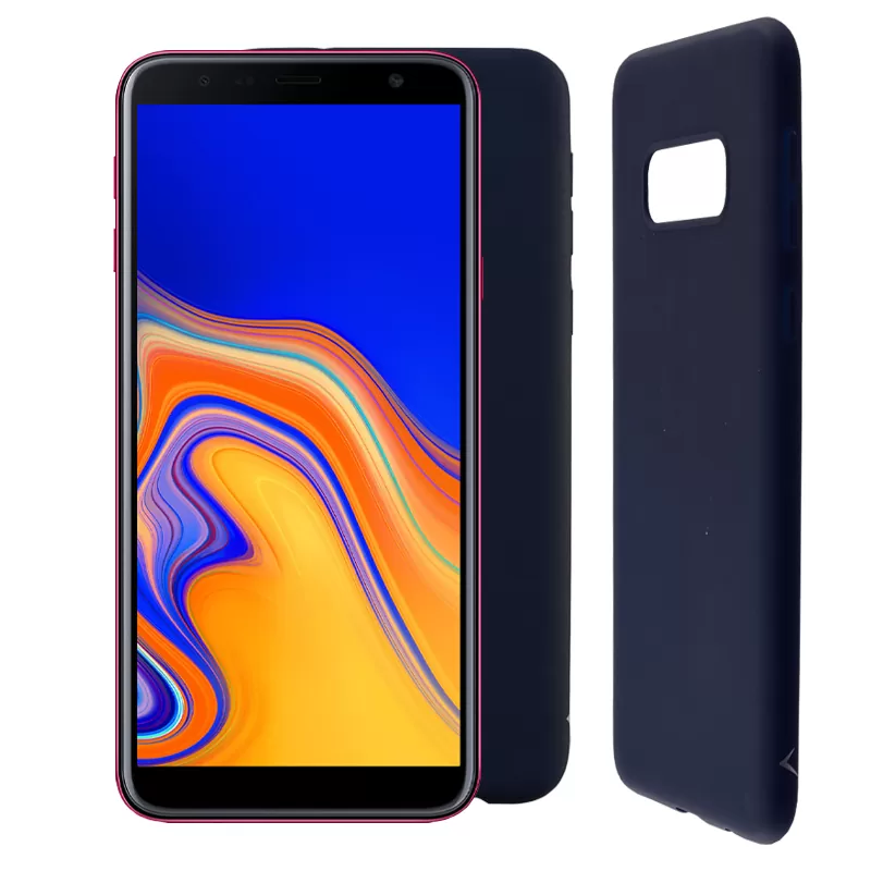 VOLTE-TEL SILICON TPU ΘΗΚΗ SAMSUNG J4 PLUS J415 6.0in  CAMERA GUARD BLUE