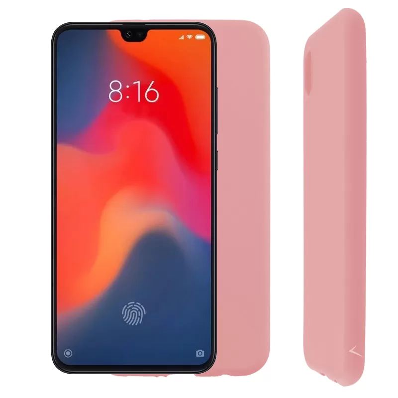 VOLTE-TEL SILICON TPU ΘΗΚΗ XIAOMI MI 9 6.39in  CAMERA GUARD PINK