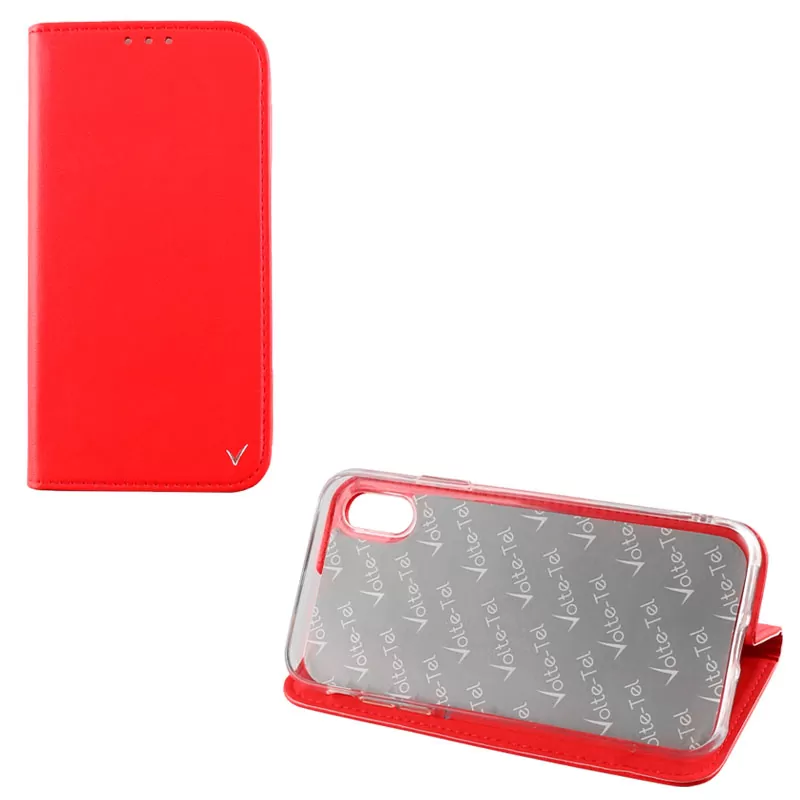 VOLTE-TEL ΘΗΚΗ HUAWEI P30 PRO 6.47" POCKET MAGNET BOOK STAND RED - Image 5