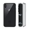 IDOL 1991 ΘΗΚΗ IPHONE XS MAX 6.5" MAGNETIC METAL FRAME SILVER+TEMPERED GLASS BACK-FRONT