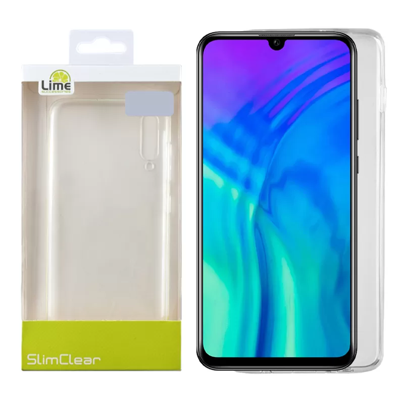 LIME SLIMCLEAR TPU ΘΗΚΗ HONOR 20 LITE/HONOR 20E 6.21in ΔΙΑΦΑΝΗ