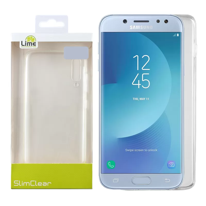 LIME SLIMCLEAR TPU ΘΗΚΗ SAMSUNG J5 2017 J530 5.2in ΔΙΑΦΑΝΗ