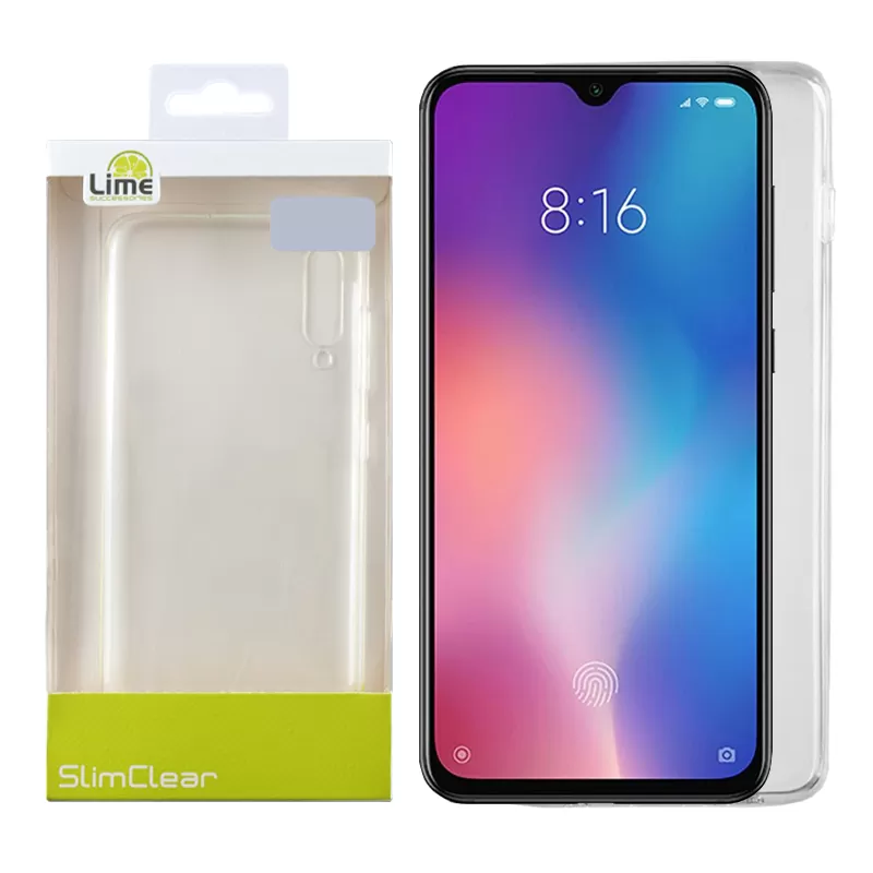 LIME SLIMCLEAR TPU ΘΗΚΗ XIAOMI MI 9 SE 5.97in ΔΙΑΦΑΝΗ