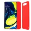VOLTE-TEL SILICON TPU ΘΗΚΗ SAMSUNG A80 2019 A805 6.7in  CAMERA GUARD RED