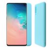 VOLTE-TEL SILICON TPU ΘΗΚΗ SAMSUNG S10 G973 6.1in  CAMERA GUARD LIGHT BLUE
