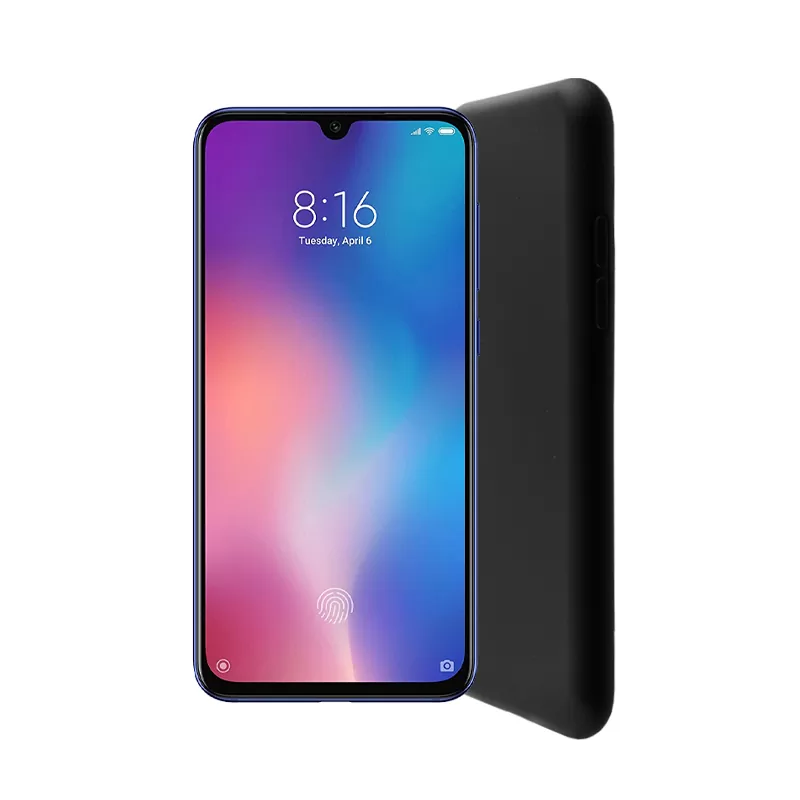 LIME VELVET TPU ΘΗΚΗ XIAOMI MI 9 SE 5.97in 4 SIDE BLACK - Image 4