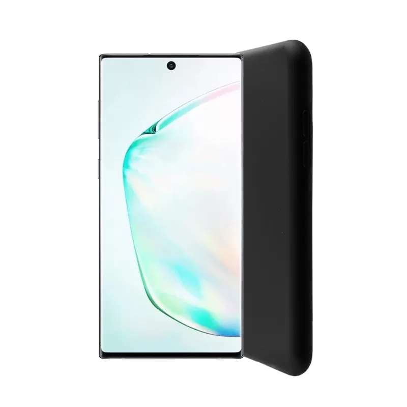 LIME VELVET TPU ΘΗΚΗ SAMSUNG NOTE 10 N970F 6.3in 4 SIDE BLACK - Image 4