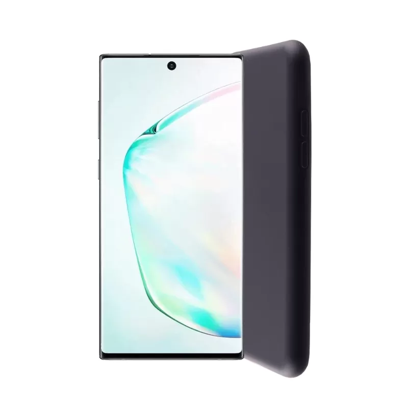 LIME VELVET TPU ΘΗΚΗ SAMSUNG NOTE 10 N970F 6.3in 4 SIDE BLUE - Image 4