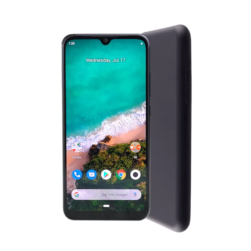 LIME VELVET TPU ΘΗΚΗ XIAOMI MI A3 6.01in 4 SIDE BLUE - Image 4