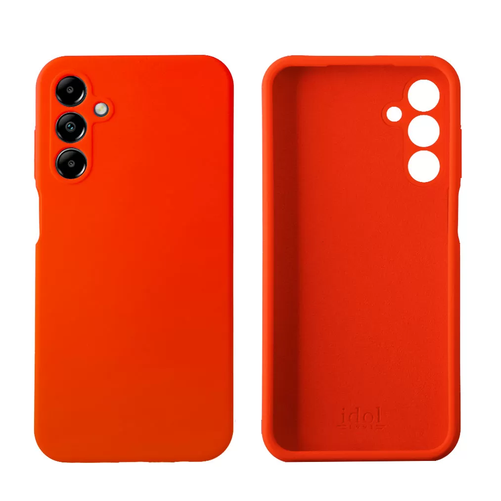 IDOL 1991 VELVET ELITE TPU ΘΗΚΗ SAMSUNG A55 5G A556 6.6in  4 SIDE FULL CAMERA PROTECTION RED