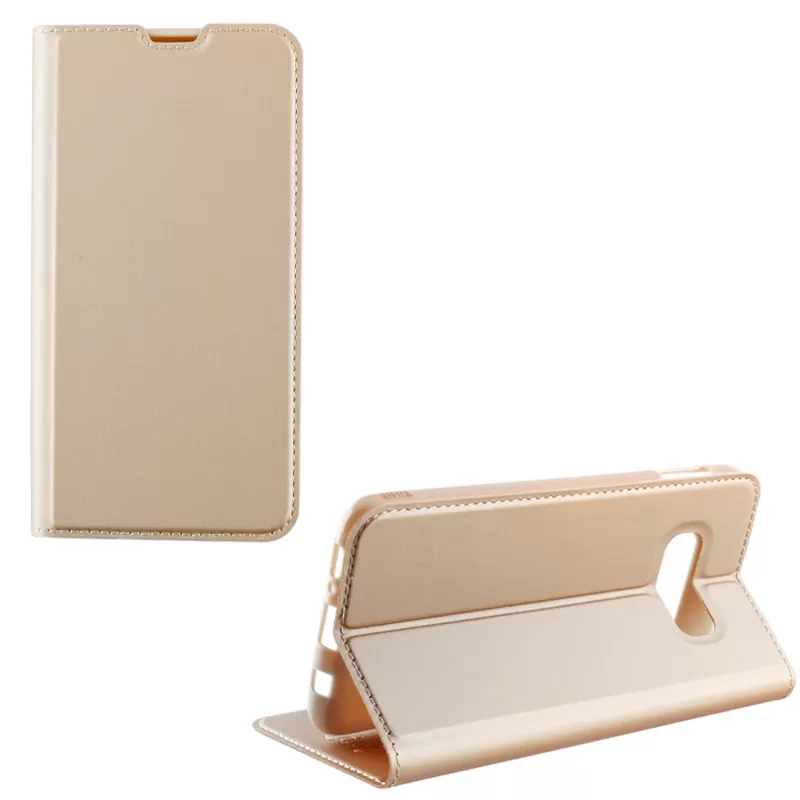 IDOL 1991 ΘΗΚΗ SAMSUNG NOTE 10 N970F 6.3" PRIME MAGNET BOOK STAND GOLD