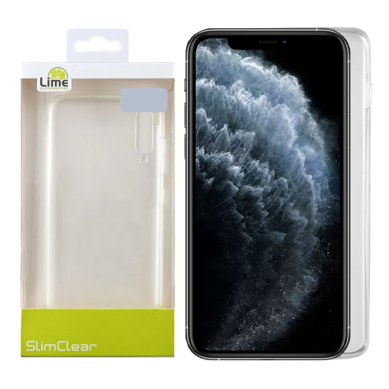 LIME SLIMCLEAR TPU ΘΗΚΗ IPHONE 11 PRO 5.8in ΔΙΑΦΑΝΗ