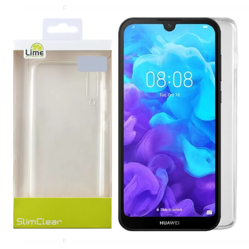LIME SLIMCLEAR TPU ΘΗΚΗ HUAWEI Y5 2019/HONOR 8S 5.71in ΔΙΑΦΑΝΗ