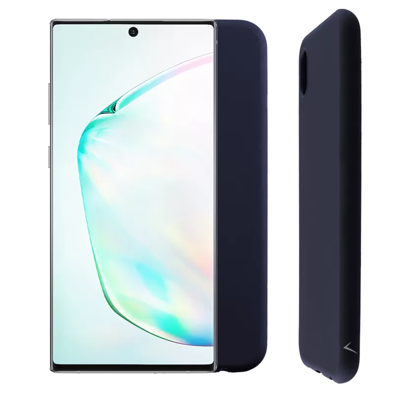 VOLTE-TEL SILICON TPU ΘΗΚΗ SAMSUNG NOTE 10 PLUS N975 6.8in  CAMERA GUARD BLUE