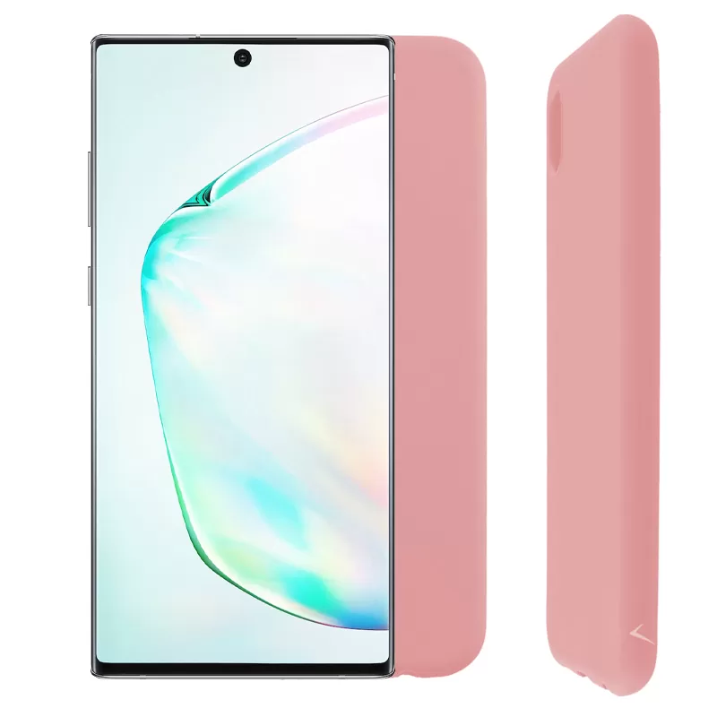 VOLTE-TEL SILICON TPU ΘΗΚΗ SAMSUNG NOTE 10 PLUS N975 6.8in  CAMERA GUARD PINK