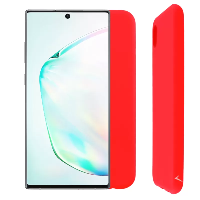 VOLTE-TEL SILICON TPU ΘΗΚΗ SAMSUNG NOTE 10 PLUS N975 6.8in  CAMERA GUARD RED