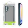 LIME HARDSHELL FUSION ΘΗΚΗ SAMSUNG A55 5G A556 6.6in  FULL CAMERA PROTECTION GREEN WITH YELLOW KEYS