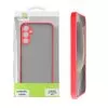 LIME HARDSHELL FUSION ΘΗΚΗ SAMSUNG A55 5G A556 6.6in  FULL CAMERA PROTECTION RED WITH BLACK KEYS