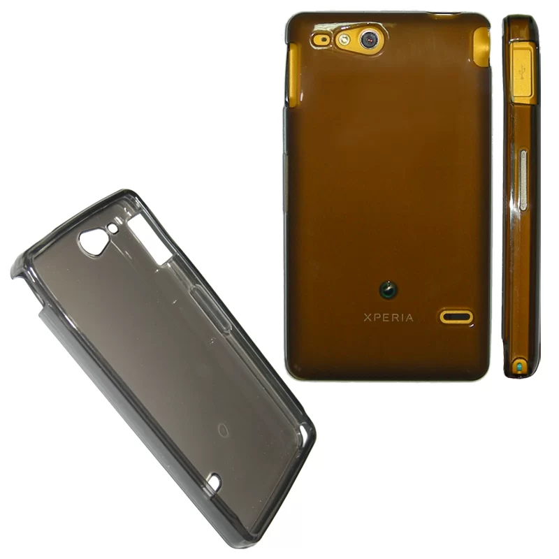 VOLTE-TEL SLIMCOLOR TPU ΘΗΚΗ SONY XPERIA GO ST27 ΔΙΑΦΑΝΗ ΓΚΡΙ
