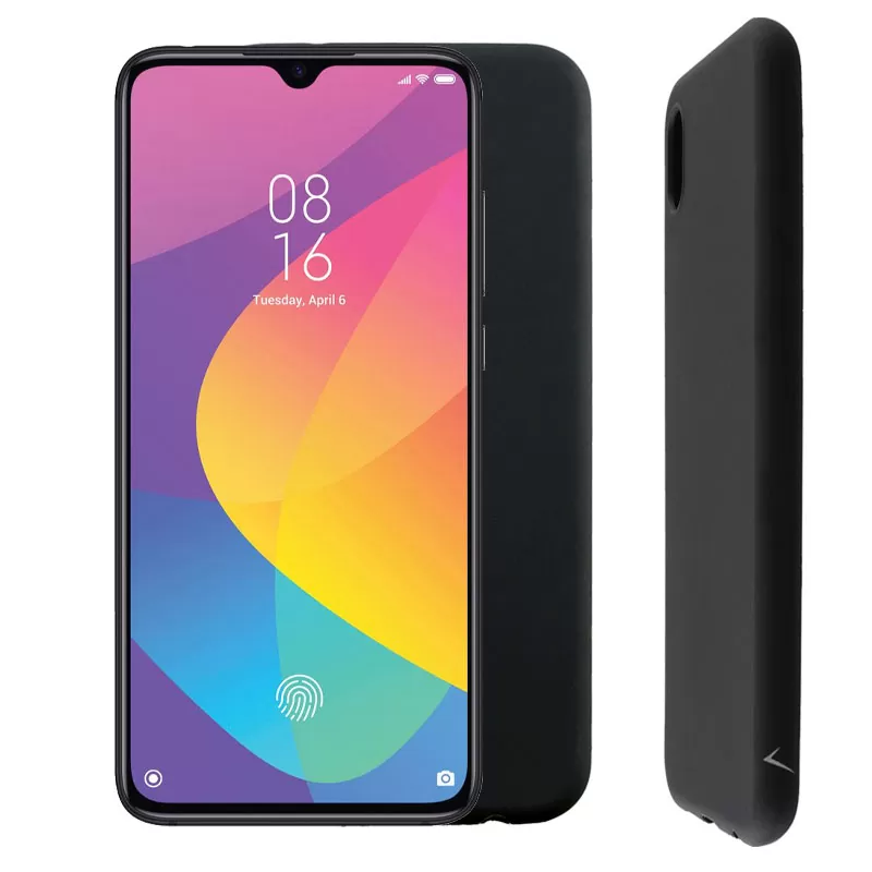 VOLTE-TEL SILICON TPU ΘΗΚΗ XIAOMI MI 9 LITE/MI CC9 6.39in  CAMERA GUARD BLACK