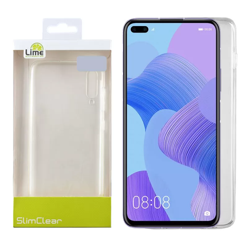 LIME SLIMCLEAR TPU ΘΗΚΗ HUAWEI NOVA 6 6.57in ΔΙΑΦΑΝΗ