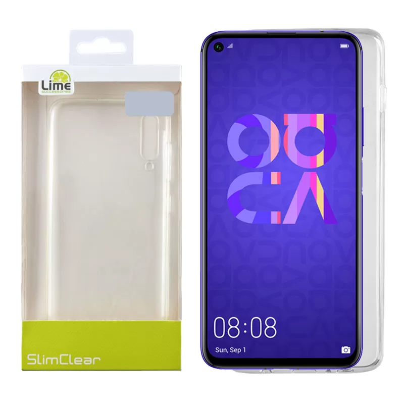 LIME SLIMCLEAR TPU ΘΗΚΗ HONOR 20/HUAWEI NOVA 5T 6.26in CAMERA GUARD ΔΙΑΦΑΝΗ