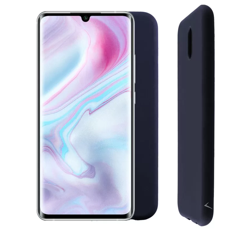 VOLTE-TEL SILICON TPU ΘΗΚΗ XIAOMI MI NOTE 10/MI NOTE 10 PRO 6.47in CAMERA GUARD BLUE