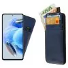 IDOL 1991 ΘΗΚΗ SAMSUNG A55 5G A556 6.6" ANTI-RFID LEATHER SMART WALLET CAMERA GUARD BLUE