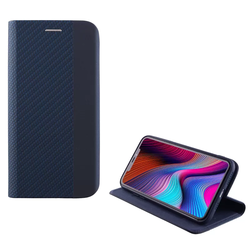 IDOL 1991 ELITE ΘΗΚΗ IPHONE 11 PRO 5.8in  ANTI-RFID BOOK STAND BLUE