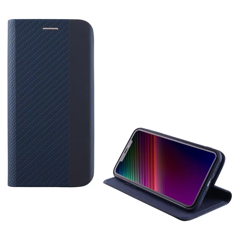 IDOL 1991 ELITE ΘΗΚΗ IPHONE 11 6.1in  ANTI-RFID BOOK STAND BLUE