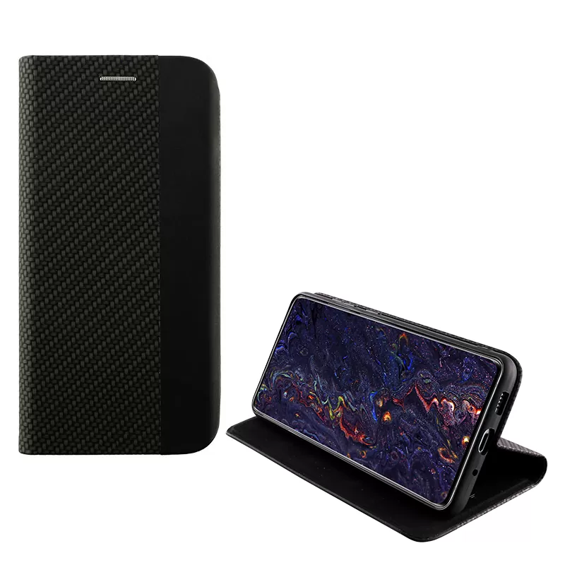 IDOL 1991 ELITE ΘΗΚΗ SAMSUNG S20 PLUS G985 6.7in  ANTI-RFID BOOK STAND BLACK