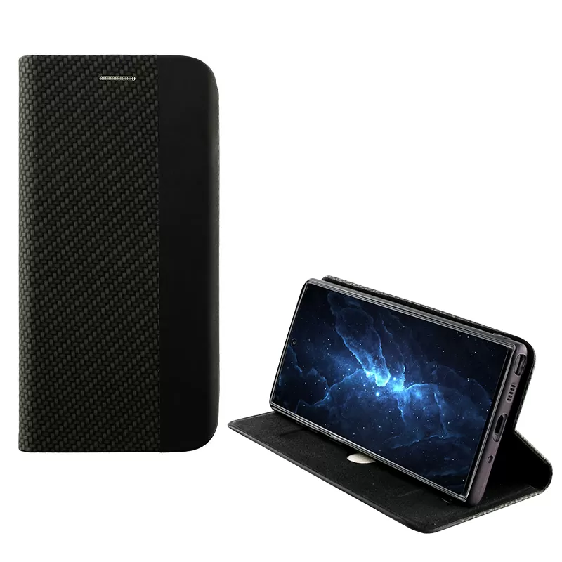 IDOL 1991 ELITE ΘΗΚΗ SAMSUNG NOTE 10 N970 6.3in  ANTI-RFID BOOK STAND BLACK
