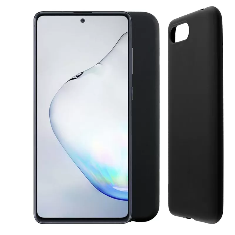 VOLTE-TEL SILICON TPU ΘΗΚΗ SAMSUNG NOTE 10 LITE N770 6.7in  CAMERA GUARD BLACK