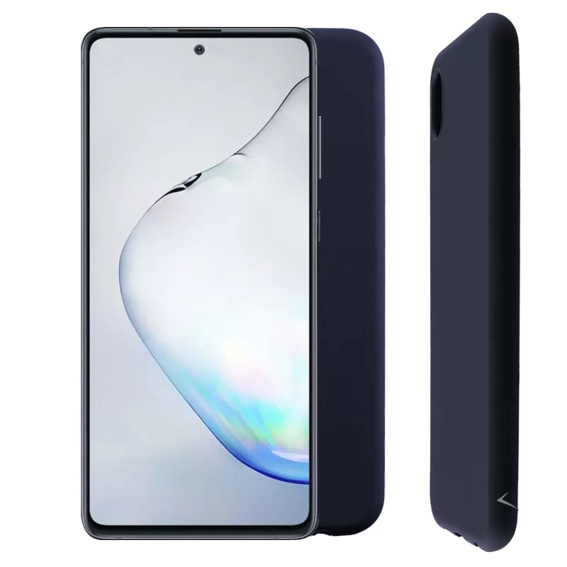 VOLTE-TEL SILICON TPU ΘΗΚΗ SAMSUNG NOTE 10 LITE N770 6.7in  CAMERA GUARD BLUE