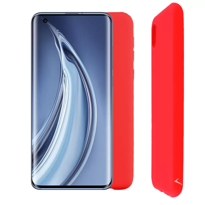VOLTE-TEL SILICON TPU ΘΗΚΗ XIAOMI MI 10 5G 6.67in  CAMERA GUARD RED